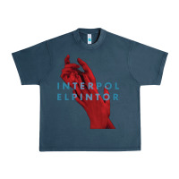 Midnight Navy interpol Urban Heavy Tee - linhVisuals