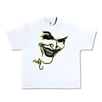 White J O K E R Urban Heavy Tee - linhVisuals