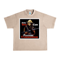 French Oak only you can prevent communism Urban Heavy Tee - linhVisuals