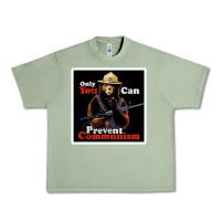 Oil Green only you can prevent communism Urban Heavy Tee - linhVisuals