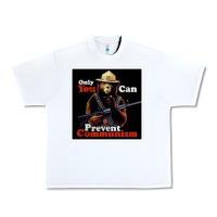 White only you can prevent communism Urban Heavy Tee - linhVisuals