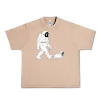 Burro walking the dog astronaut Urban Heavy Tee - linhVisuals