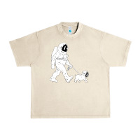 Sandshell walking the dog astronaut Urban Heavy Tee - linhVisuals