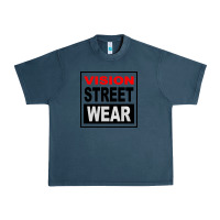 Midnight Navy vision street wear tshirt Urban Heavy Tee - linhVisuals