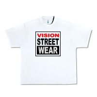 White vision street wear tshirt Urban Heavy Tee - linhVisuals