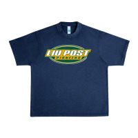 Navy liu post pioneers Urban Heavy Tee - linhVisuals