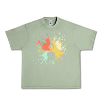 Oil Green candle t  shirt c a n d l e i n k s p l a s h t  shirt Urban Heavy Tee - linhVisuals
