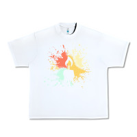White candle t  shirt c a n d l e i n k s p l a s h t  shirt Urban Heavy Tee - linhVisuals