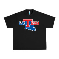 Black louisiana tech bulldogs Urban Heavy Tee - linhVisuals