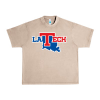 French Oak louisiana tech bulldogs Urban Heavy Tee - linhVisuals