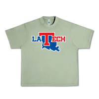 Oil Green louisiana tech bulldogs Urban Heavy Tee - linhVisuals