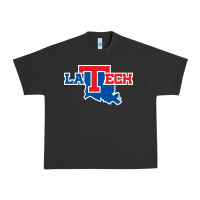 Pigment Black louisiana tech bulldogs Urban Heavy Tee - linhVisuals