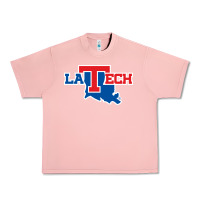 Salmon louisiana tech bulldogs Urban Heavy Tee - linhVisuals