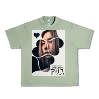 Oil Green Chishiya Alice In Borderland Urban Heavy Tee - linhVisuals