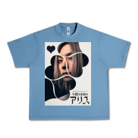 Pebble Blue Chishiya Alice In Borderland Urban Heavy Tee - linhVisuals