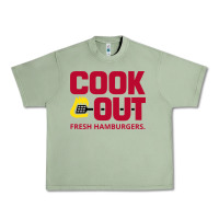 Oil Green Cookout Urban Heavy Tee - linhVisuals