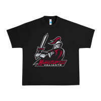 Black manhattanville valiants Urban Heavy Tee - linhVisuals