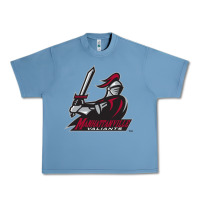 Pebble Blue manhattanville valiants Urban Heavy Tee - linhVisuals