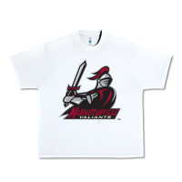 White manhattanville valiants Urban Heavy Tee - linhVisuals