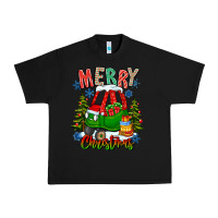 Black merry christmas car Urban Heavy Tee - CowhideDigitalArt