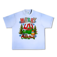 Grape Ice merry christmas car Urban Heavy Tee - CowhideDigitalArt