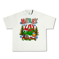 Pistachio merry christmas car Urban Heavy Tee - CowhideDigitalArt