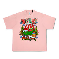 Salmon merry christmas car Urban Heavy Tee - CowhideDigitalArt