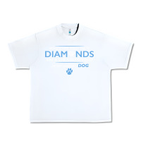 White whoever said that diamonds are a girls best friend never owned a dog Urban Heavy Tee - linhVisuals