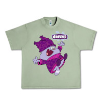 Oil Green chowder Urban Heavy Tee - linhVisuals