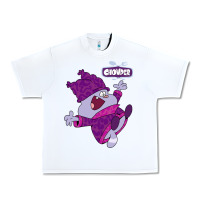 White chowder Urban Heavy Tee - linhVisuals