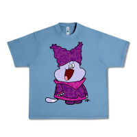 Pebble Blue chowder Urban Heavy Tee - linhVisuals