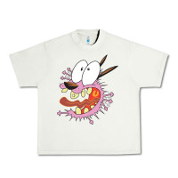 Pistachio courage the cowardly dog Urban Heavy Tee - linhVisuals