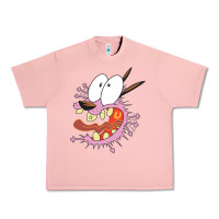 Salmon courage the cowardly dog Urban Heavy Tee - linhVisuals