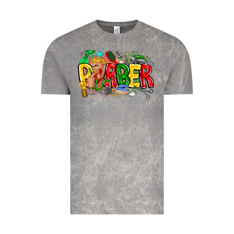 Barber Vintage Tee by CowhideDigitalArt | Teevron