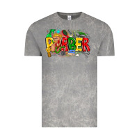 Cloud Rock barber Vintage Tee - CowhideDigitalArt