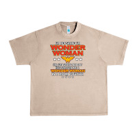 French Oak wonder  woman Urban Heavy Tee - linhVisuals