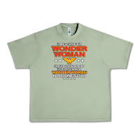 Oil Green wonder  woman Urban Heavy Tee - linhVisuals