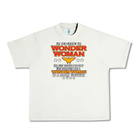 Pistachio wonder  woman Urban Heavy Tee - linhVisuals