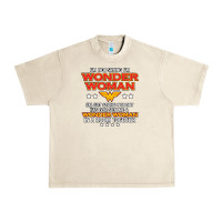 Sandshell wonder  woman Urban Heavy Tee - linhVisuals