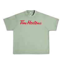 Oil Green Tim Hortons Urban Heavy Tee - linhVisuals