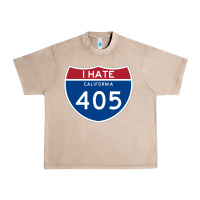 French Oak los angeles california interstate 405 (i 405) sweatshirt Urban Heavy Tee - linhVisuals