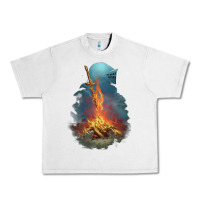 Lunar Rock Souls Bonfire Urban Heavy Tee - linhVisuals