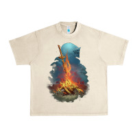 Sandshell Souls Bonfire Urban Heavy Tee - linhVisuals