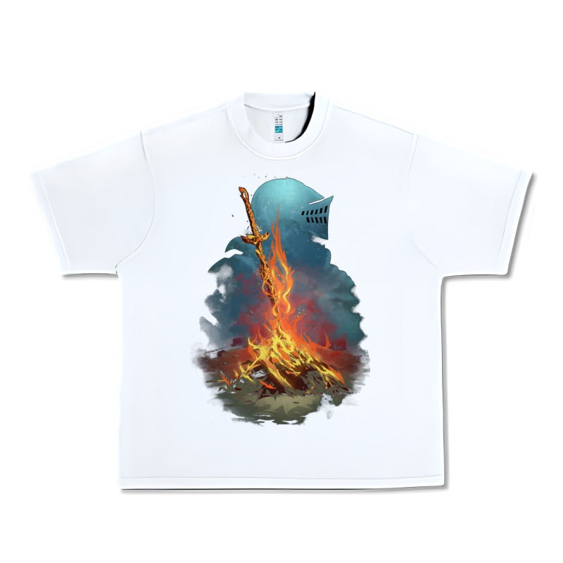 Souls Bonfire Urban Heavy Tee by linhVisuals | Teevron