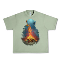 Souls Bonfire Urban Heavy Tee | Teevron