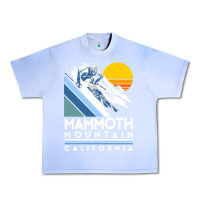 Grape Ice mammoth mountain california retro ski sweatshirt Urban Heavy Tee - linhVisuals