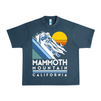 Midnight Navy mammoth mountain california retro ski sweatshirt Urban Heavy Tee - linhVisuals