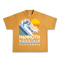 Peanut Butter mammoth mountain california retro ski sweatshirt Urban Heavy Tee - linhVisuals
