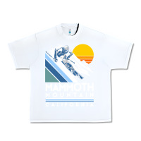 White mammoth mountain california retro ski sweatshirt Urban Heavy Tee - linhVisuals