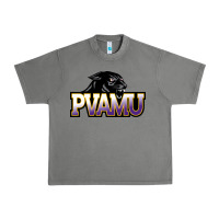 Tornado Prairie View A&M Panthers And Lady Panthers Rectangle Patch Urban Heavy Tee - linhVisuals